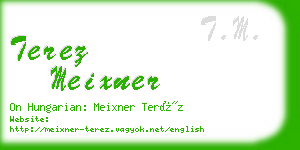 terez meixner business card